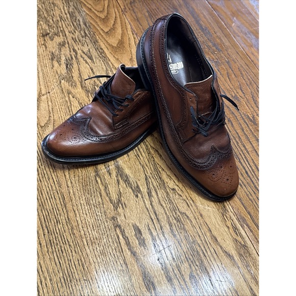 Biltrite Other - Imperial Biltrite Shoes Mens 11C Wingtip Oxford Brown Leather Lace Up